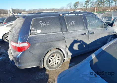 2006 Honda Odyssey Ex-L from USA, damaged, VIN 5FNRL38616B045290